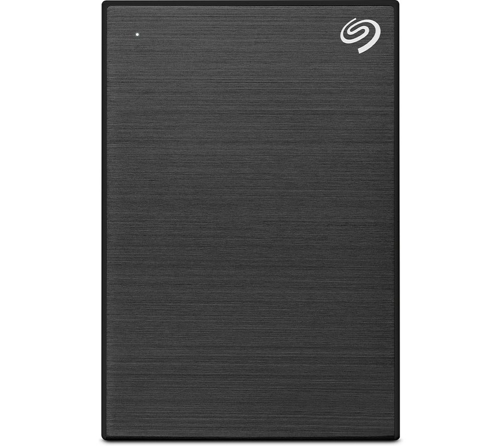 SEAGATE One Touch Portable Hard Drive - 1 TB, Black, Black