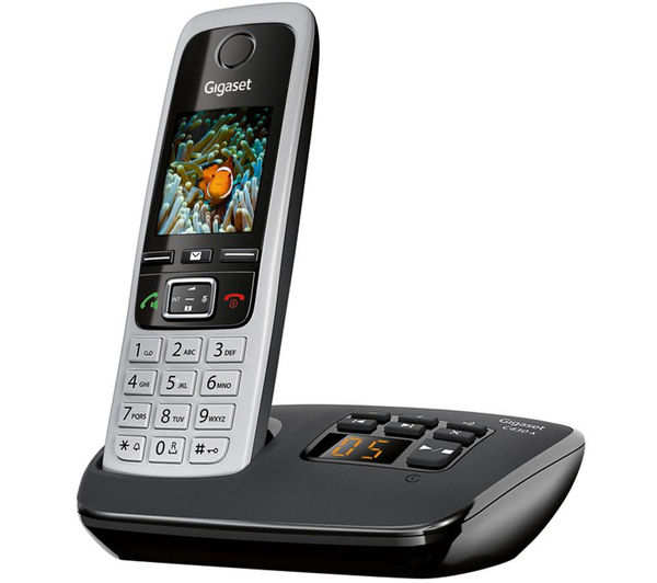 GIGASET C430A Duo Cordless Phone with Answering Machine - Twin Handsets