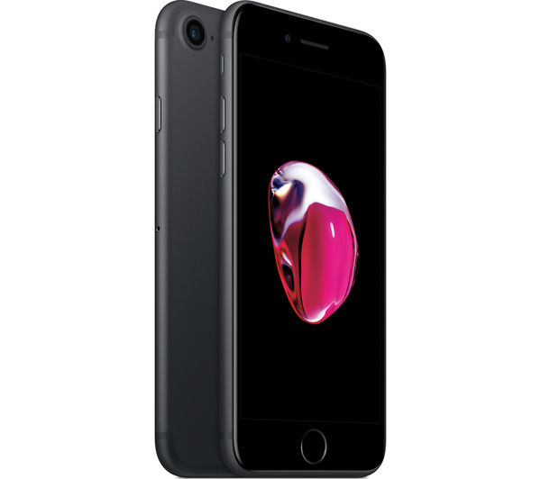 APPLE iPhone 7 - Black, 32 GB, Black