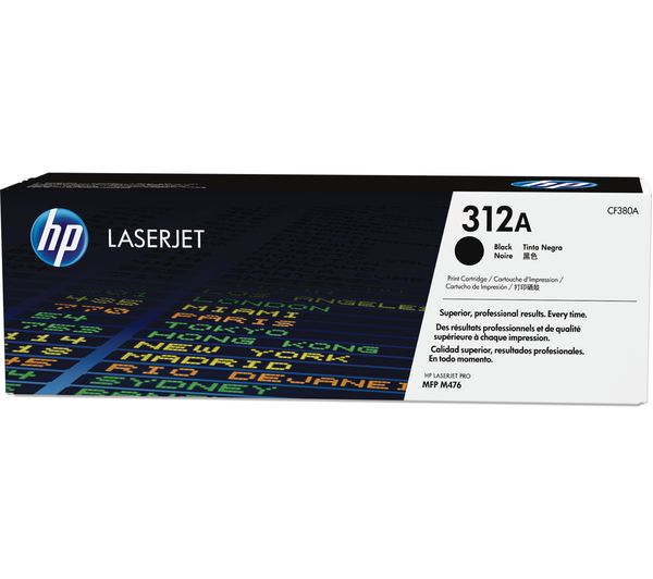 HP 312A Original LaserJet Black Toner Cartridge