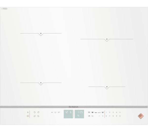 DE DIETRICH DPI7670W Electric Induction Hob - White, White