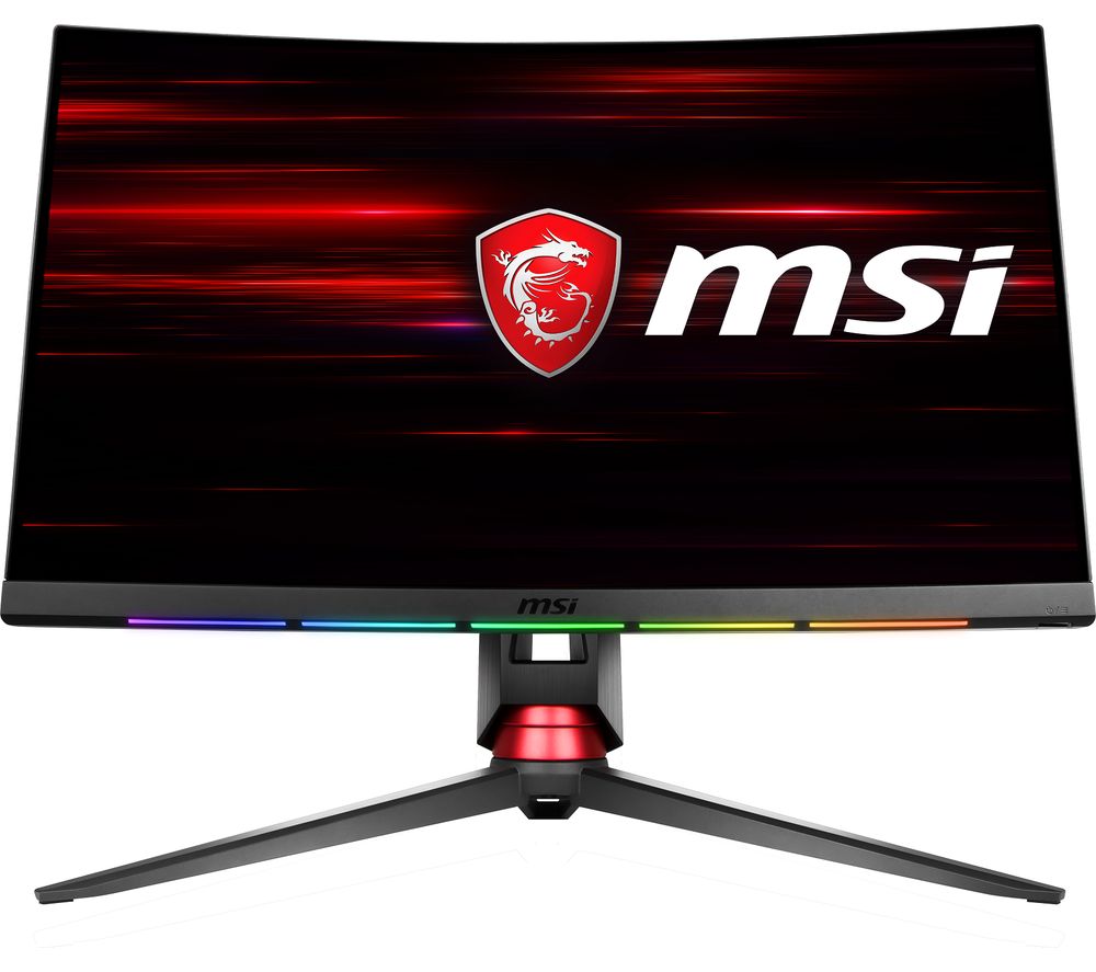 MSI Optix MPG27CQ Quad HD 27" Curved LED Gaming Monitor - Black, Black