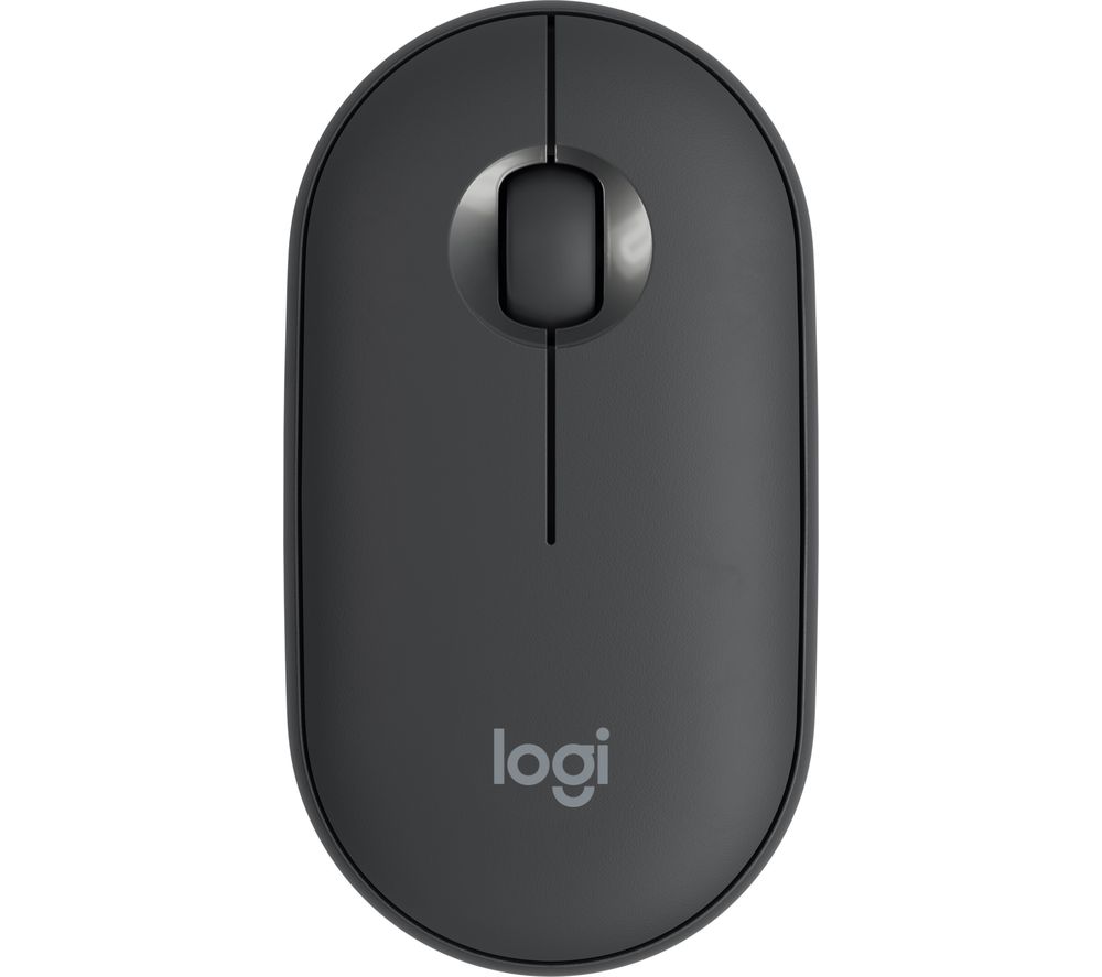 LOGITECH Pebble M350 Wireless Optical Mouse - Black, Black