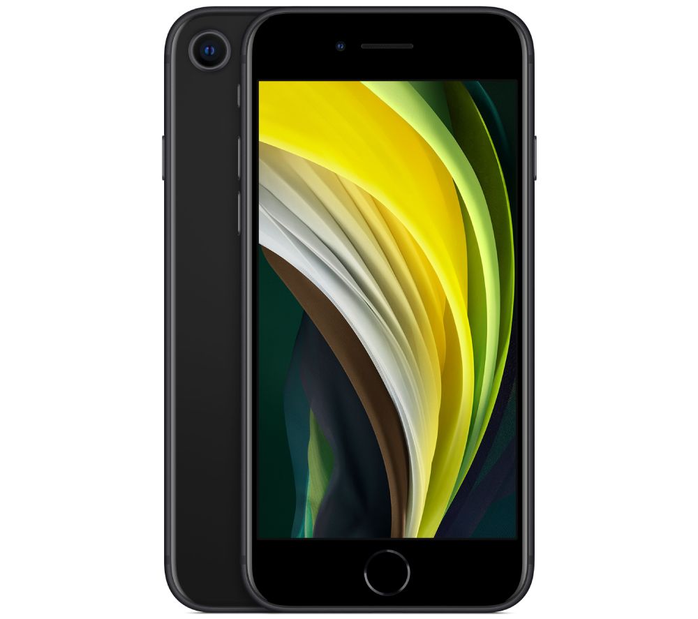 APPLE iPhone SE - 64 GB, Black, Black