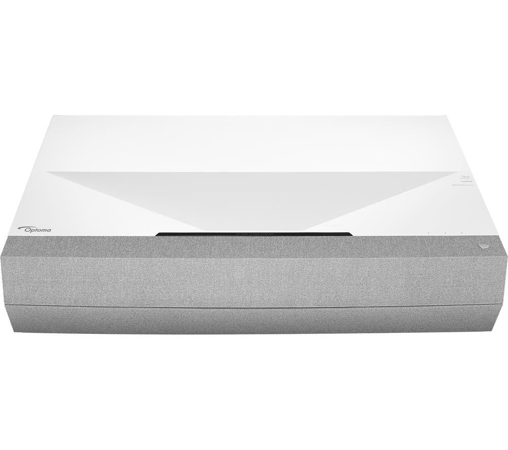 OPTOMA CinemaX P2 4K Ultra HD Home Cinema Projector - White & Grey, White,Silver/Grey
