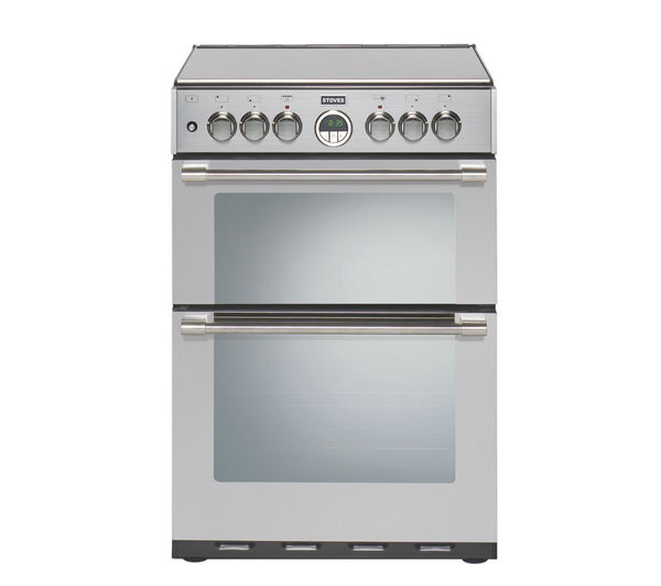 STOVES Sterling 600DF Dual Fuel Cooker - Stainless Steel, Stainless Steel