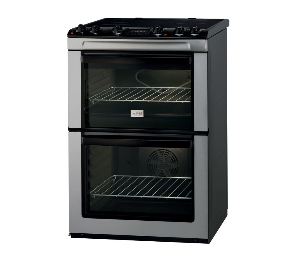 ZANUSSI ZCV665MX Electric Cooker - Stainless Steel, Stainless Steel