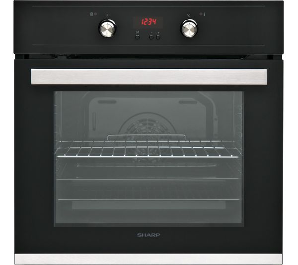 SHARP K-61D27BM1 Electric Oven - Black, Black