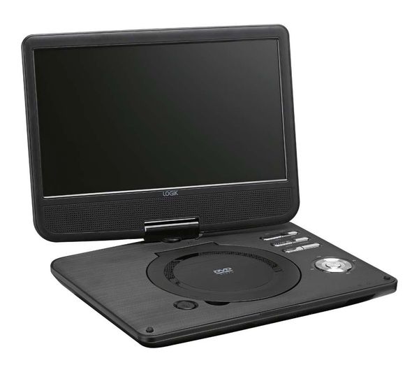LOGIK L10SPDVD17 Portable DVD Player - Black, Black