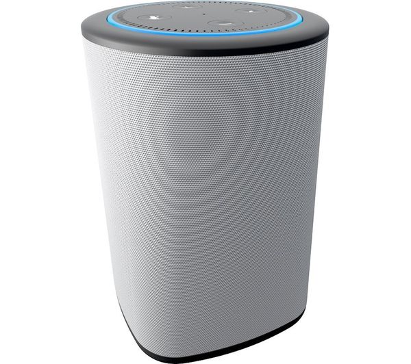 NINETY7 Vaux Speaker for Amazon Echo Dot - Grey, Grey