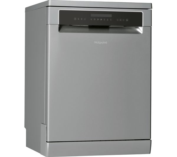 HOTPOINT HFP 4O22 WGCX Full-size Dishwasher - Stainless Steel, Stainless Steel