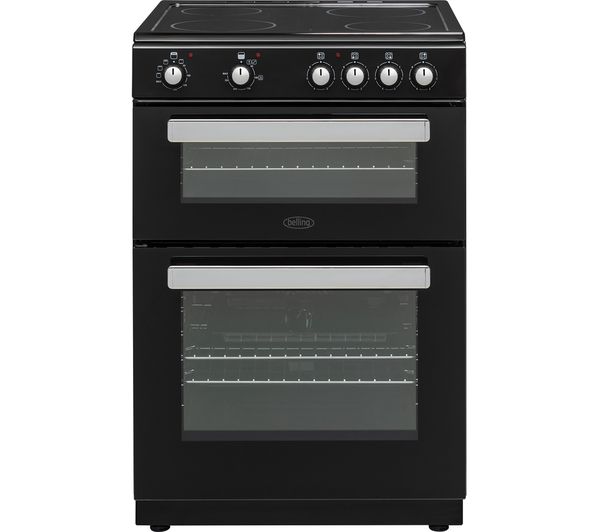 BELLING FSE608D 60 cm Electric Ceramic Cooker - Black, Black