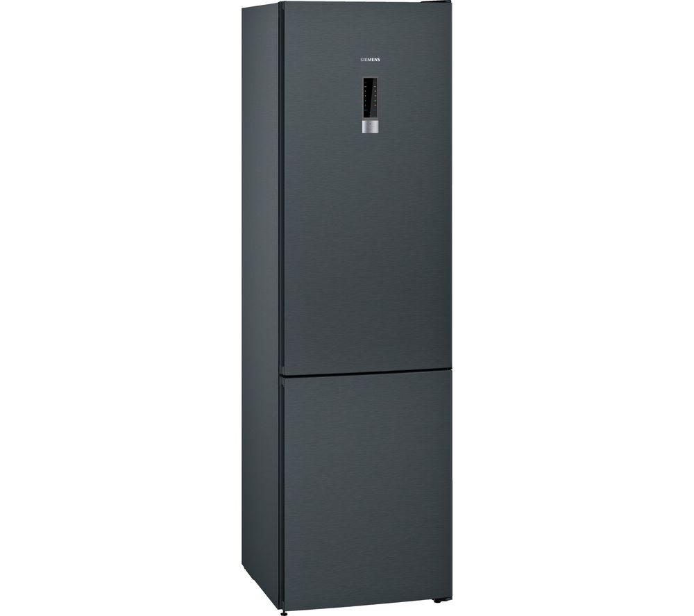 SIEMENS iQ300 KG39NXB35G 70/30 Fridge Freezer - Black, Black