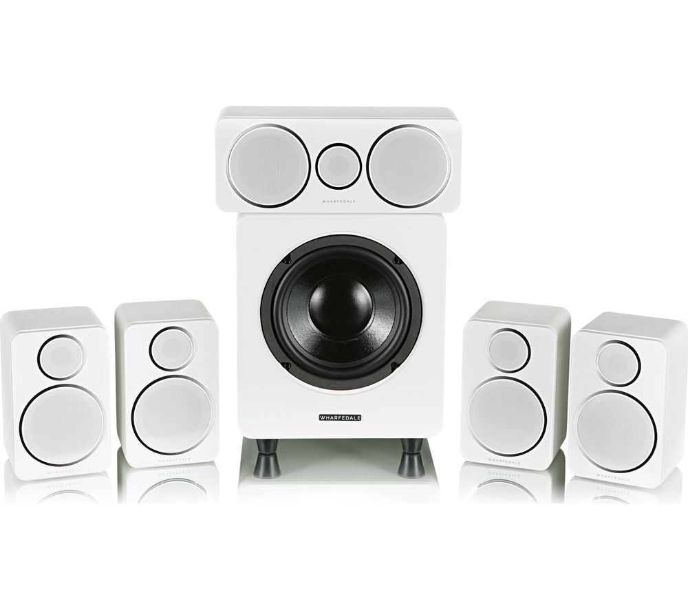 DX-2HCP 5.1 Speaker System - White, White