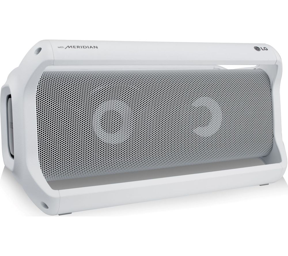 LG PK7W XBOOM Go Portable Bluetooth Speaker - White, White