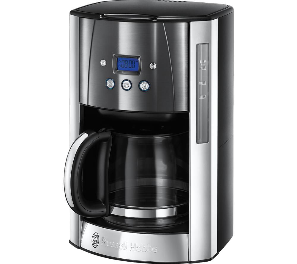 RUSSELL HOBBS Luna 23241 Filter Coffee Machine - Moonlight Grey, Grey