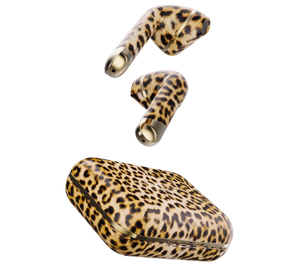 HAPPY PLUGS Air 1 Wireless Bluetooth Earphones - Leopard