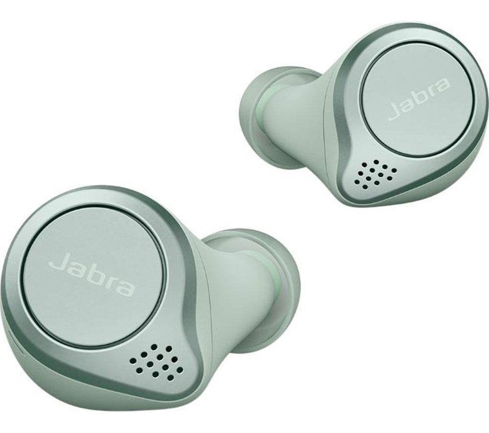 JABRA Elite Active 75T Wireless Bluetooth Noise-Cancelling Earbuds - Mint