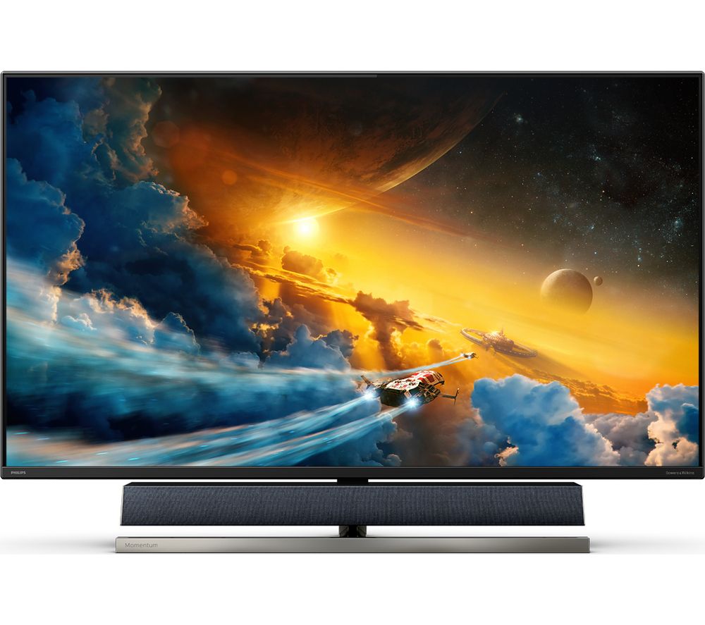 PHILIPS 558M1RY 4K Ultra HD 55" VA LCD Gaming Monitor - Black, Black