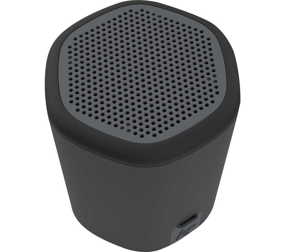 KITSOUND Hive2o Portable Bluetooth Speaker - Black, Black
