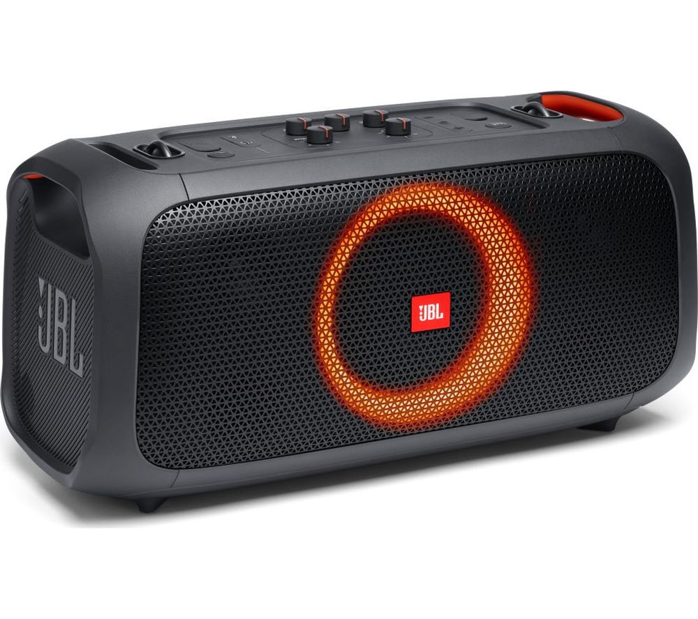 JBL Partybox On-The-Go Portable Bluetooth Speaker - Black, Black
