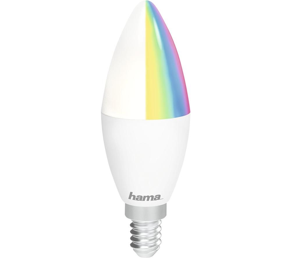 HAMA 176583 Multicolour WiFi LED Light - E14