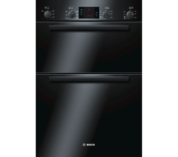 BOSCH Classixx HBM43B260B Electric Double Oven - Black, Black