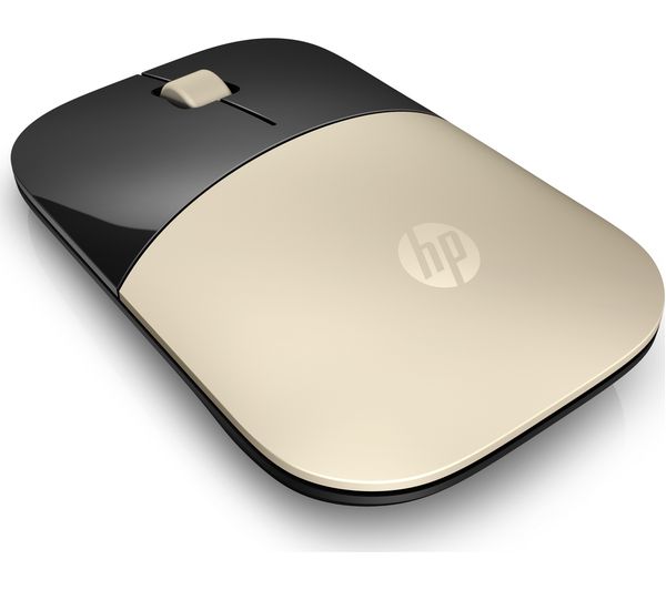 HP Z3700 Wireless Optical Mouse - Gold, Gold
