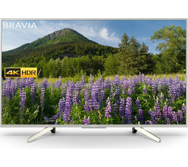 SONY BRAVIA KD43XF7073SU 43" Smart 4K Ultra HD HDR LED TV, Gold
