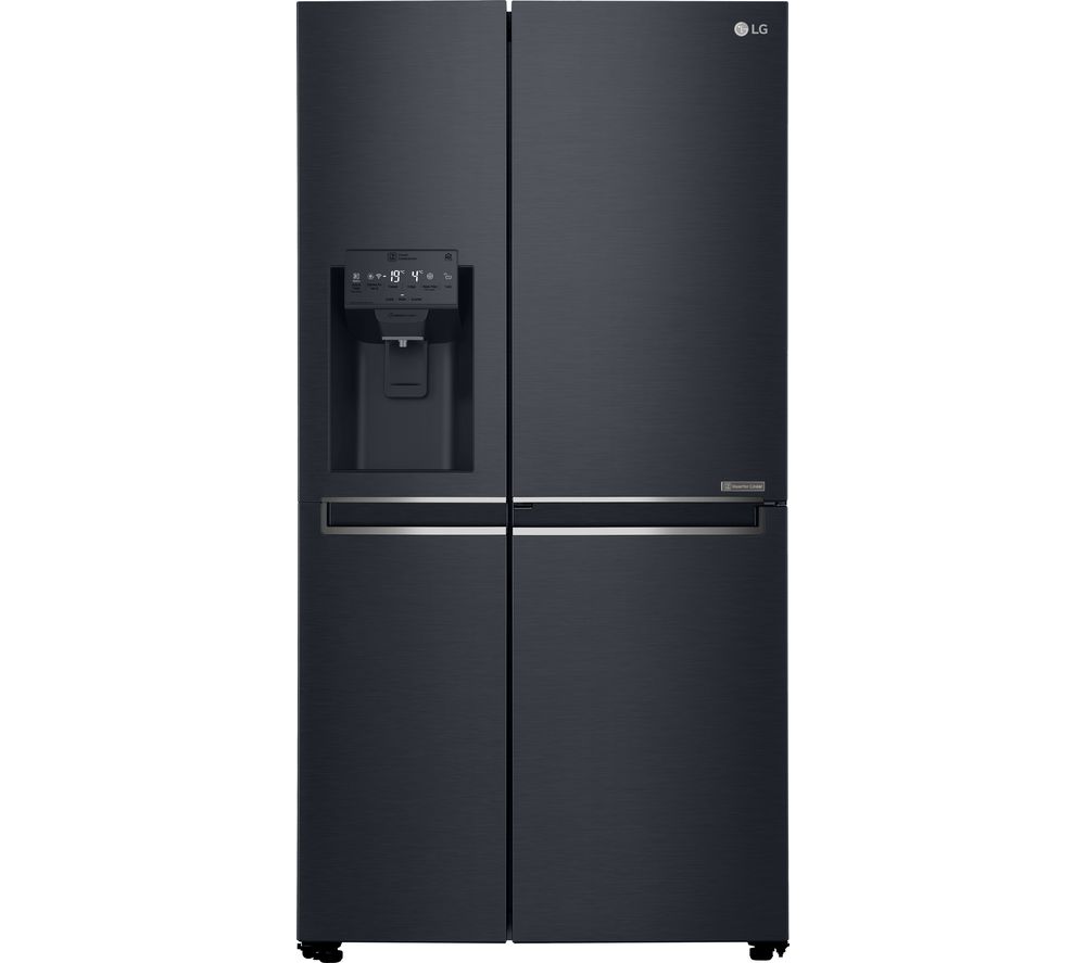 GSL760MCXV American-Style Smart Fridge Freezer - Black, Black