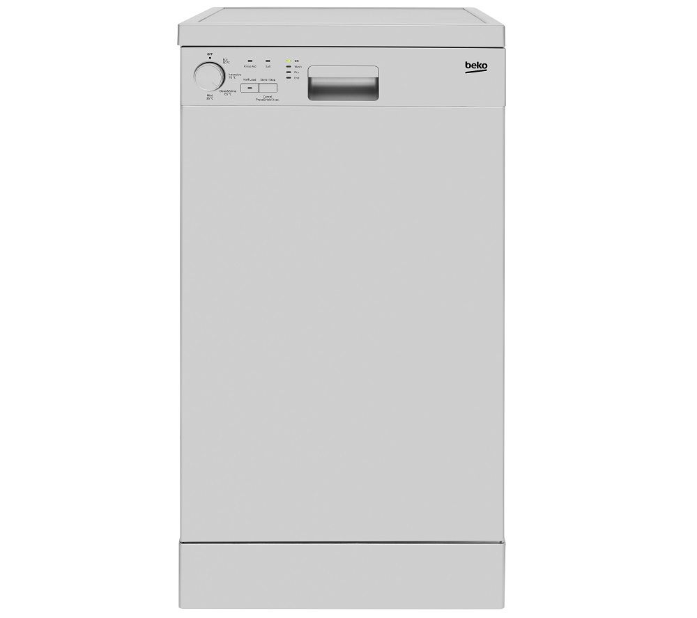 BEKO DFS04010S Slimline Dishwasher - Silver, Silver