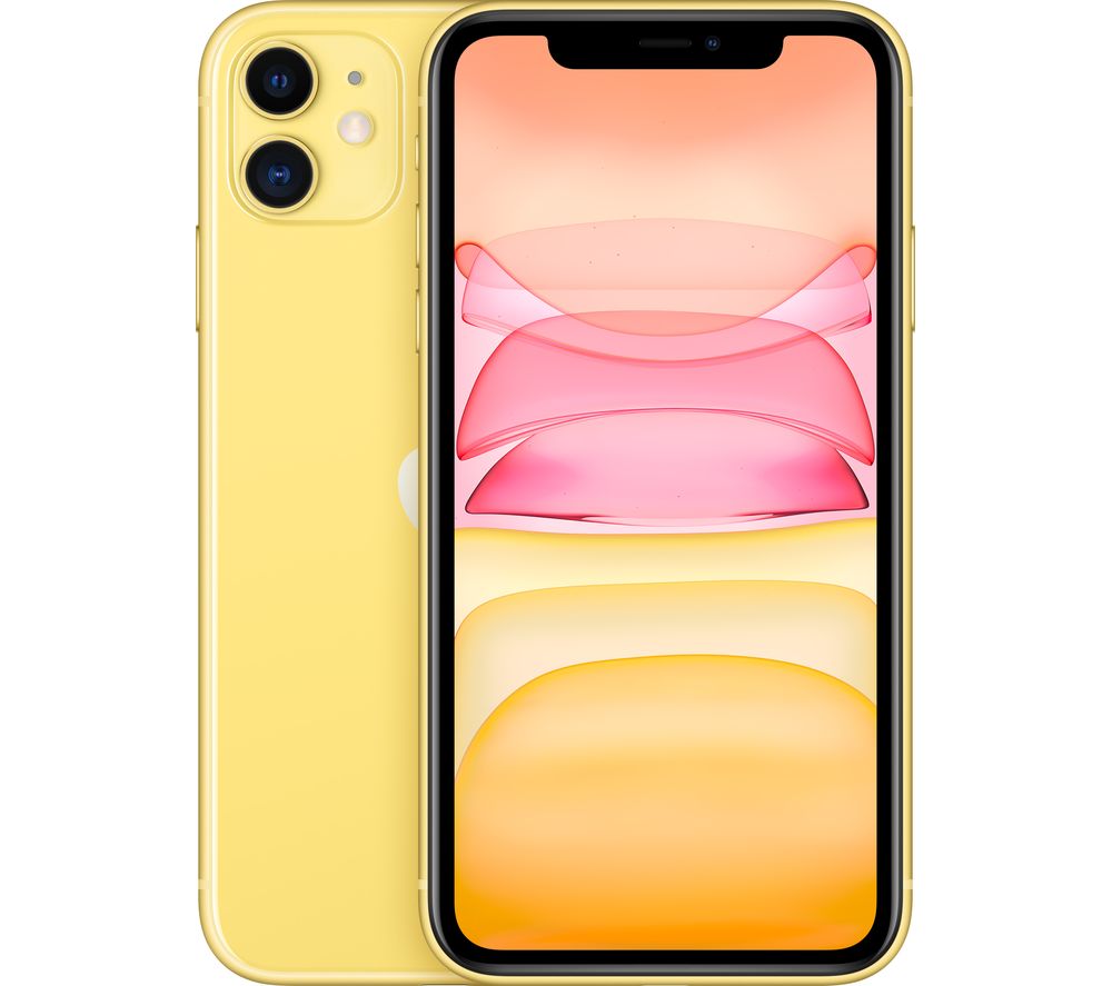 APPLE iPhone 11 - 64 GB, Yellow, Yellow