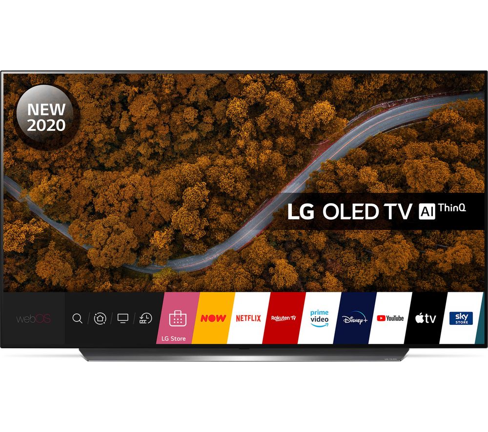 55" LG OLED55CX6LA  Smart 4K Ultra HD HDR OLED TV with Google Assistant & Amazon Alexa
