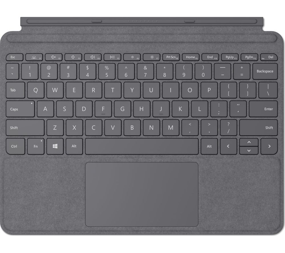 MICROSOFT Surface Go 2 Typecover - Charcoal, Charcoal