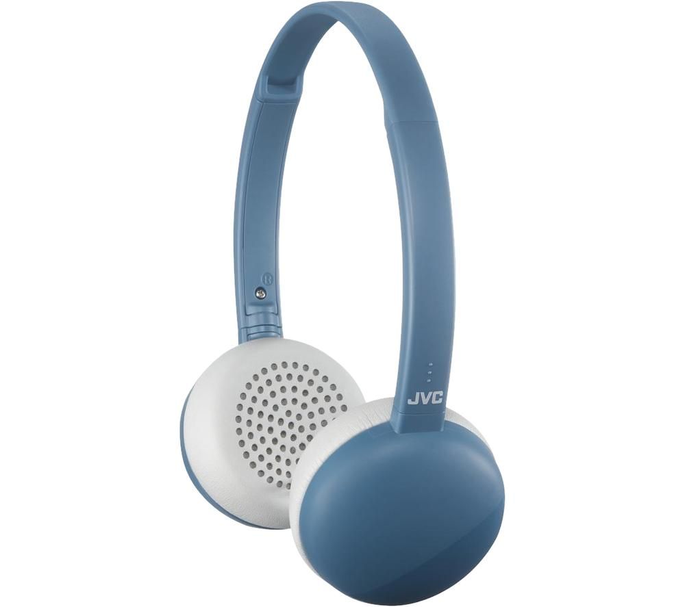 JVC HA-S20BT-A-E Wireless Bluetooth Headphones - Blue, Blue