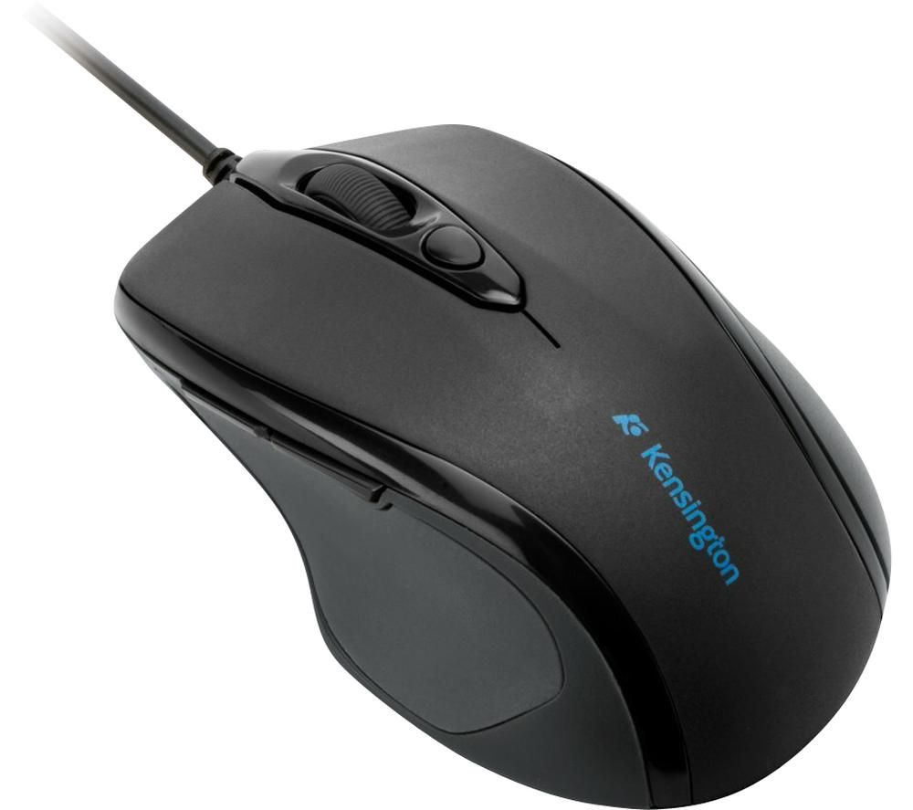 KENSINGTON Pro Fit Mid-Size Optical Mouse, Black