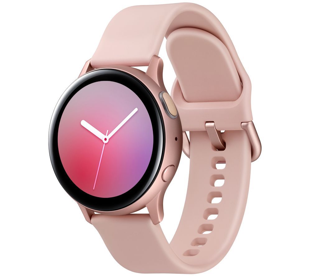 SAMSUNG Galaxy Watch Active2 4G - Pink Gold, Aluminium, 40 mm, Pink