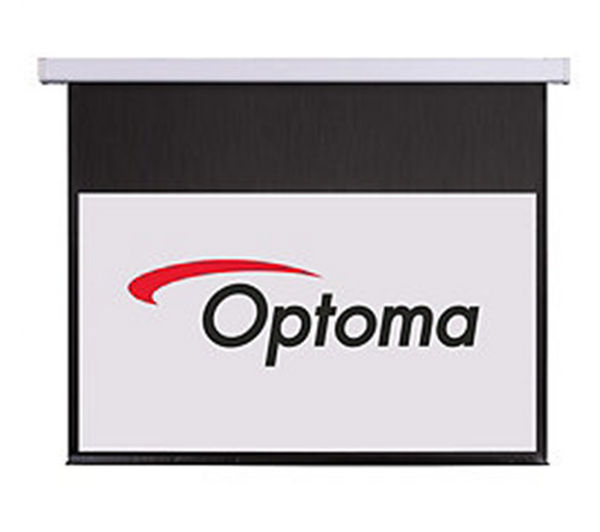 OPTOMA 84" Widescreen Projector Screen, White