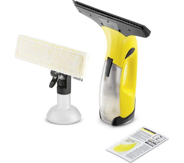 KARCHER WV2 Plus Window Vacuum Cleaner - Yellow, Yellow