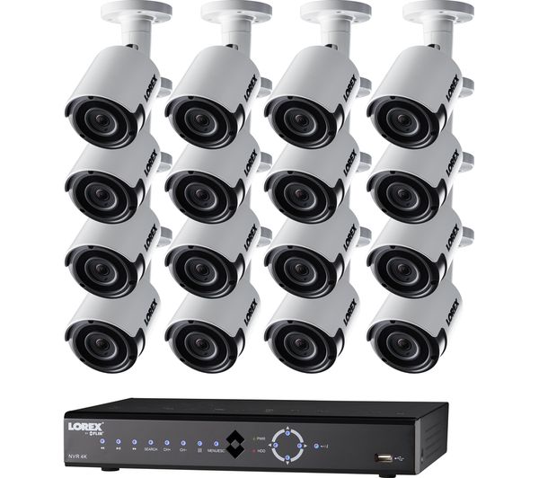 LOREX LNK72324TC16P 32-Channel Home Security System - 16 Cameras