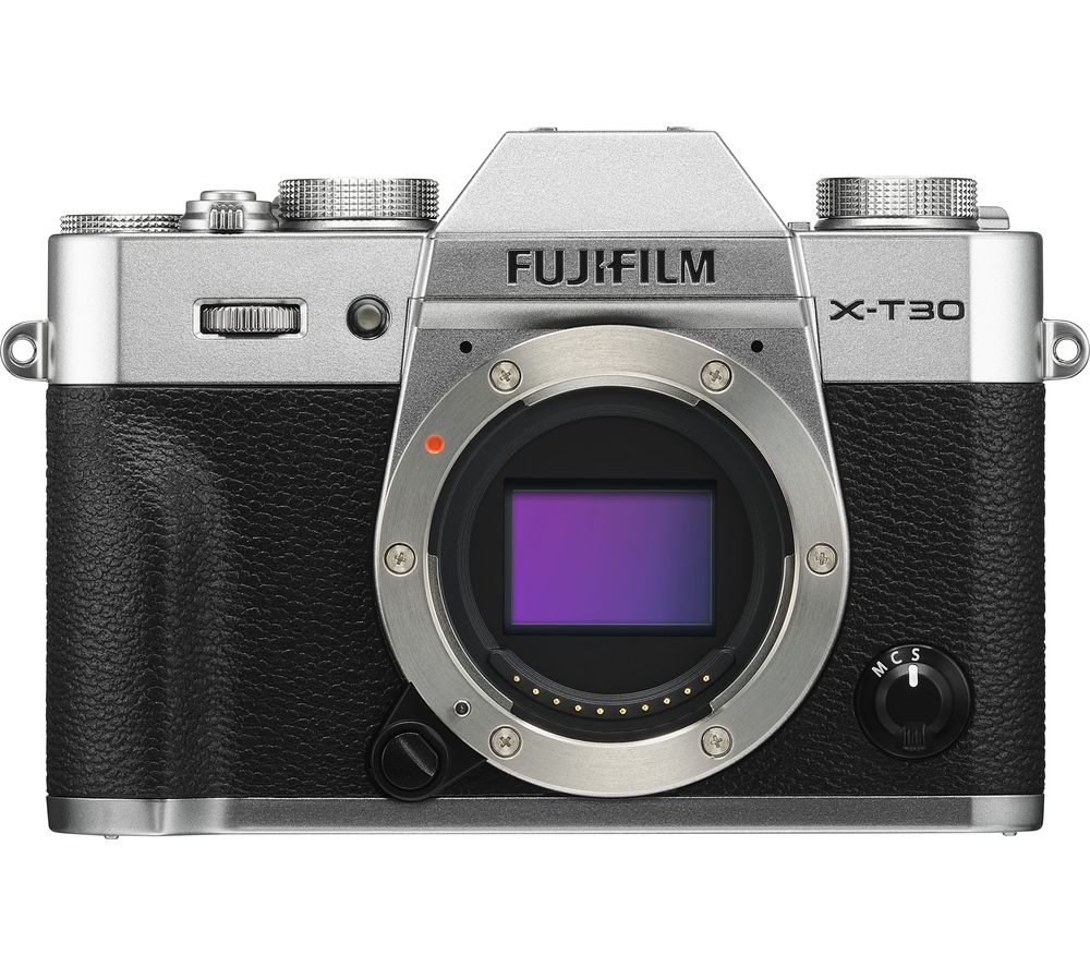 FUJIFILM X-T30 Mirrorless Camera - Body Only, Silver, Silver