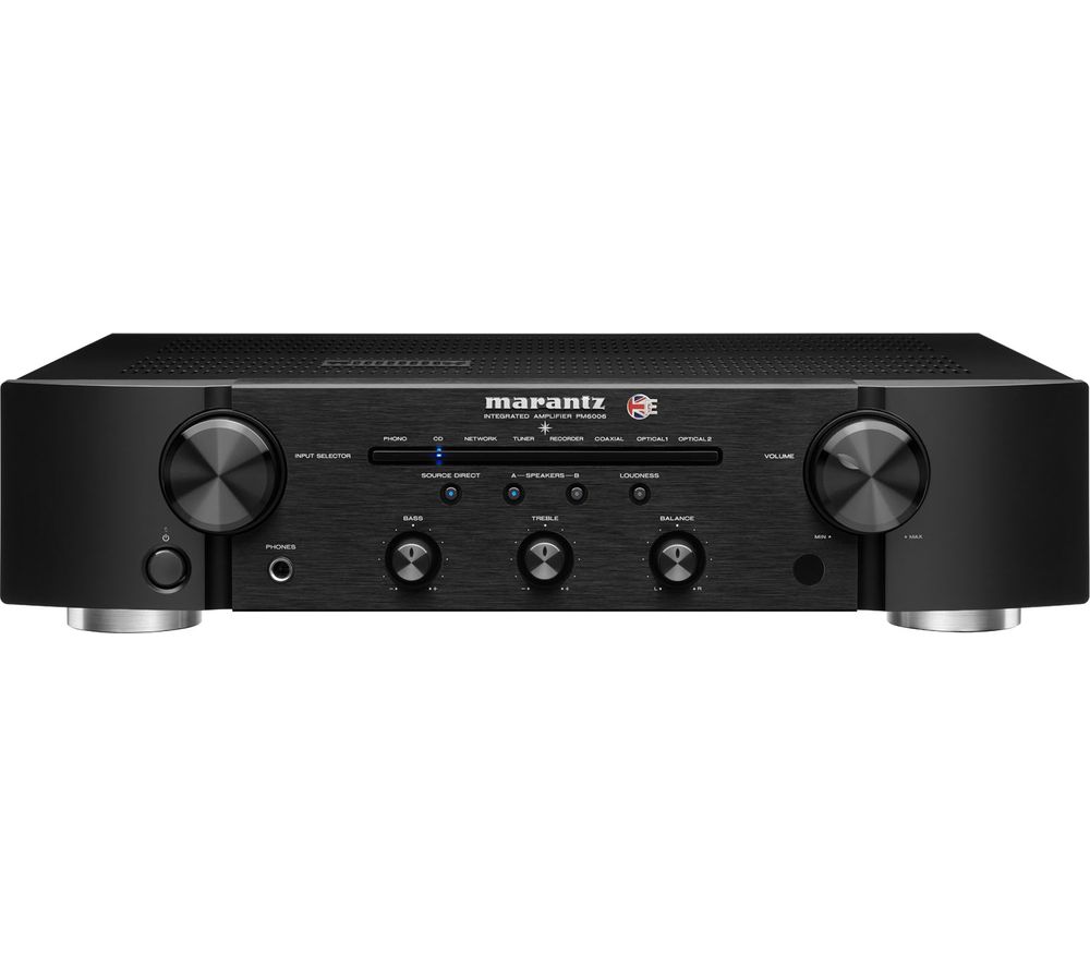 DENON PM6006 UK Edition Stereo Amplifier - Black, Black