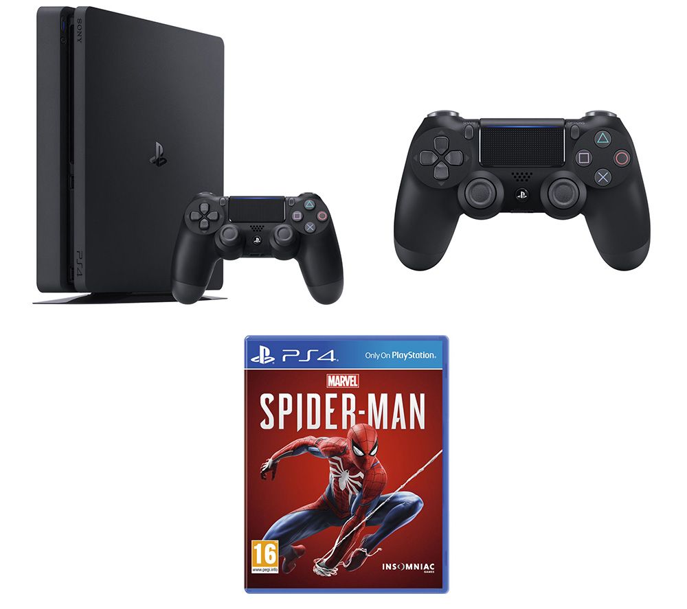 SONY PlayStation 4, Marvel's Spider-Man & DualShock 4 V2 Wireless