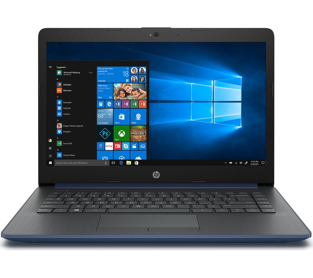 HP Stream 14-cm0508sa 14" Laptop - AMD A4, 64 GB eMMC, Blue, Blue