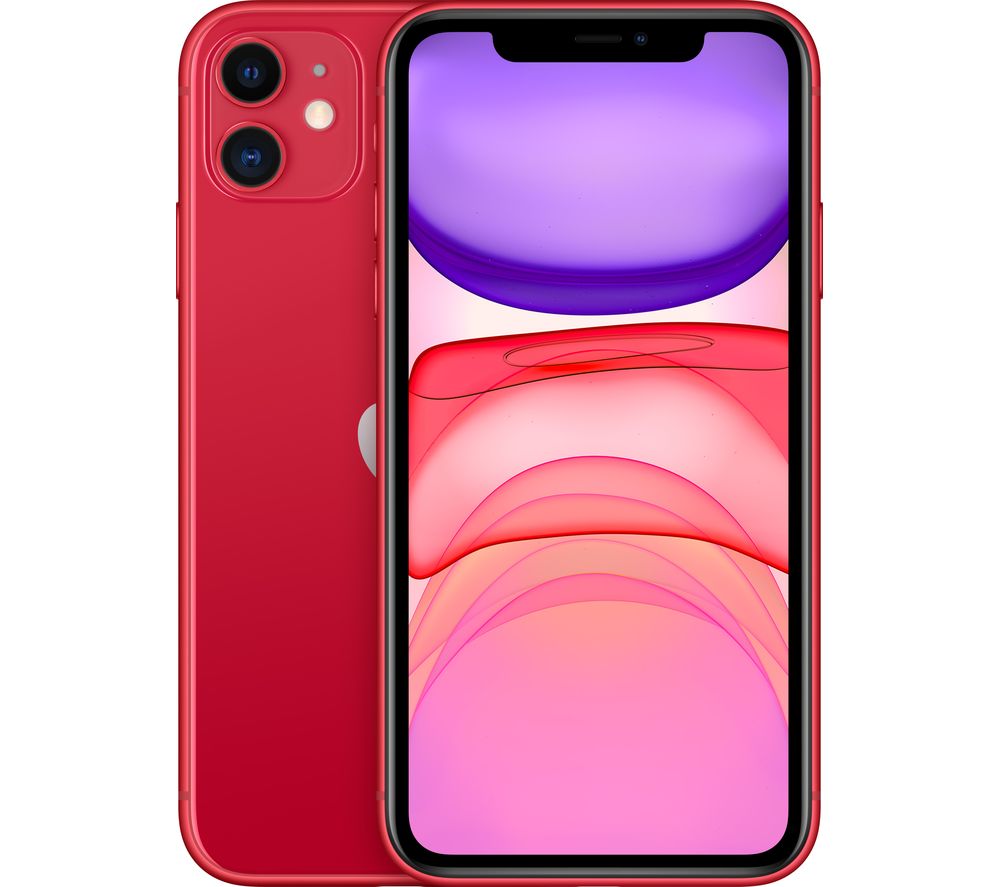 APPLE iPhone 11 - 64 GB, Red, Red