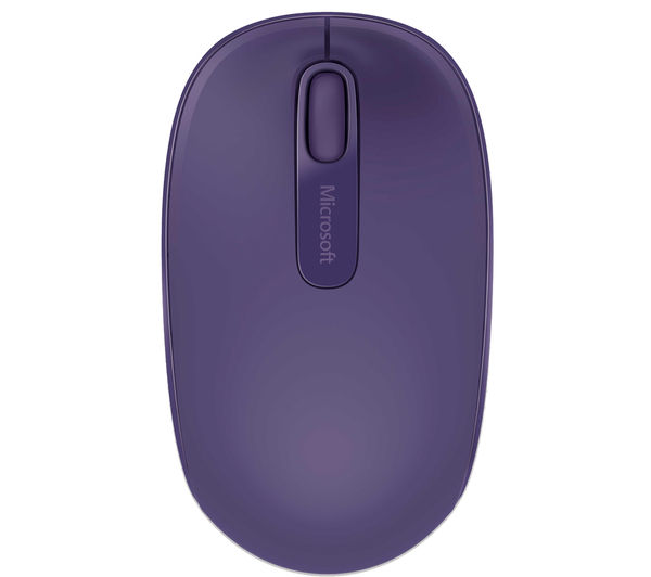 MICROSOFT Wireless Mobile Mouse 1850 - Purple, Purple