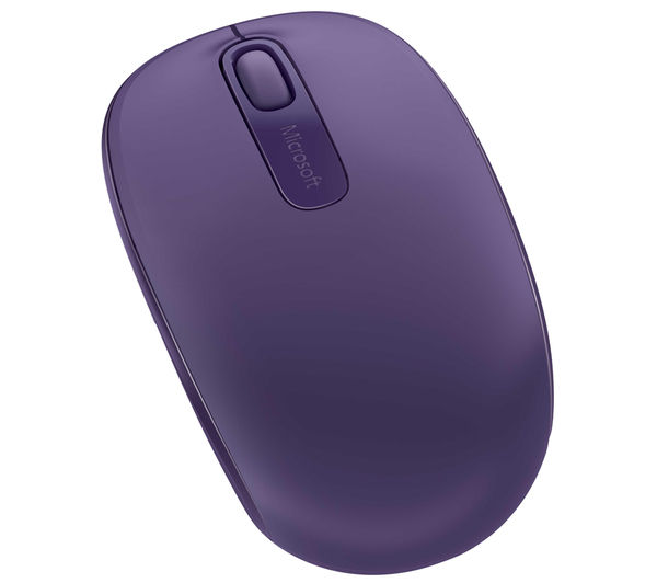 MICROSOFT Wireless Mobile Mouse 1850 - Purple, Purple