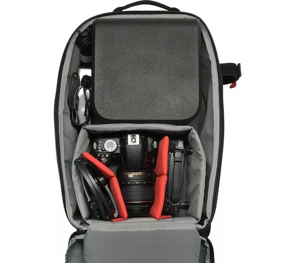 MANFROTTO MB BP-E Essential DSLR Camera Backpack - Black, Black