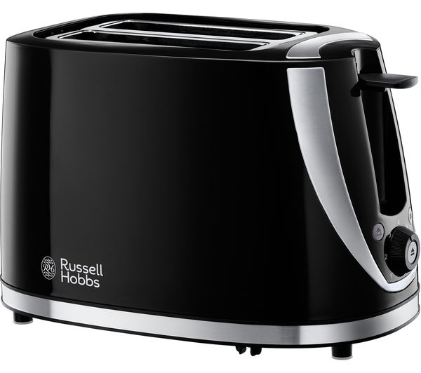 RUSSELL HOBBS Mode 21410 2-Slice Toaster - Black, Black