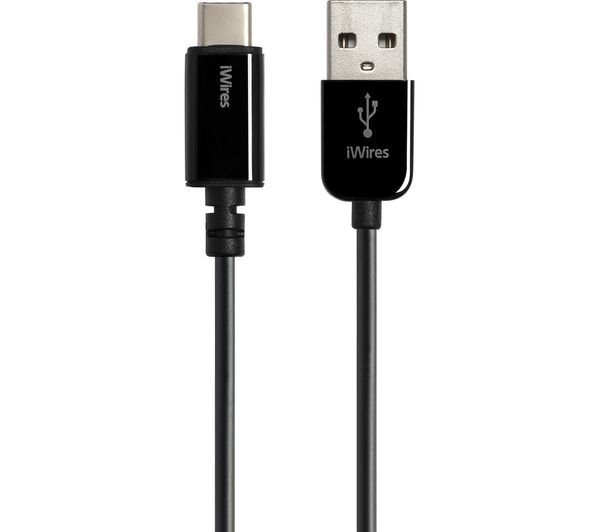 TECHLINK 526505 USB Type-C to USB-A 2.0 Cable - 1 m